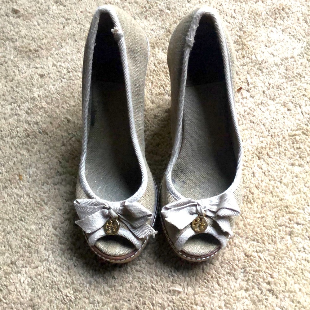 TORY BURCH JACKIE ESPADRILLE WEDGE